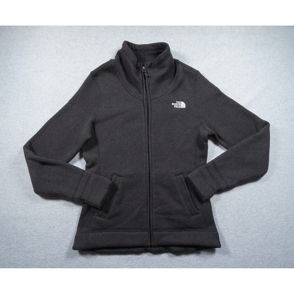The North Face Jacket Womens Small Black Sweater Fleece Outdoor Hiking Ladies